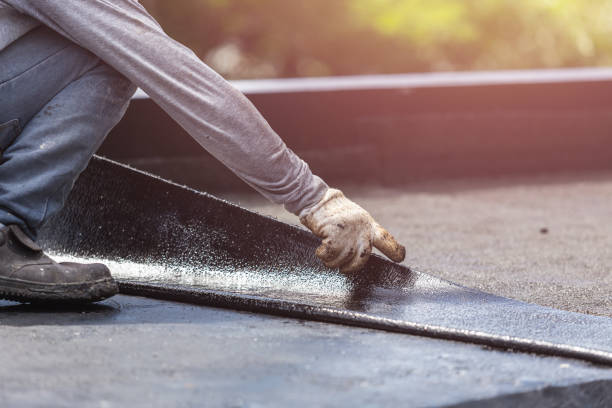 Professional Foundation Crack Repair technician working in Rockbridge, OH